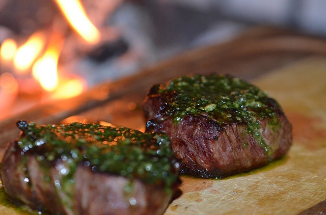 Juicy Beef Steaks.